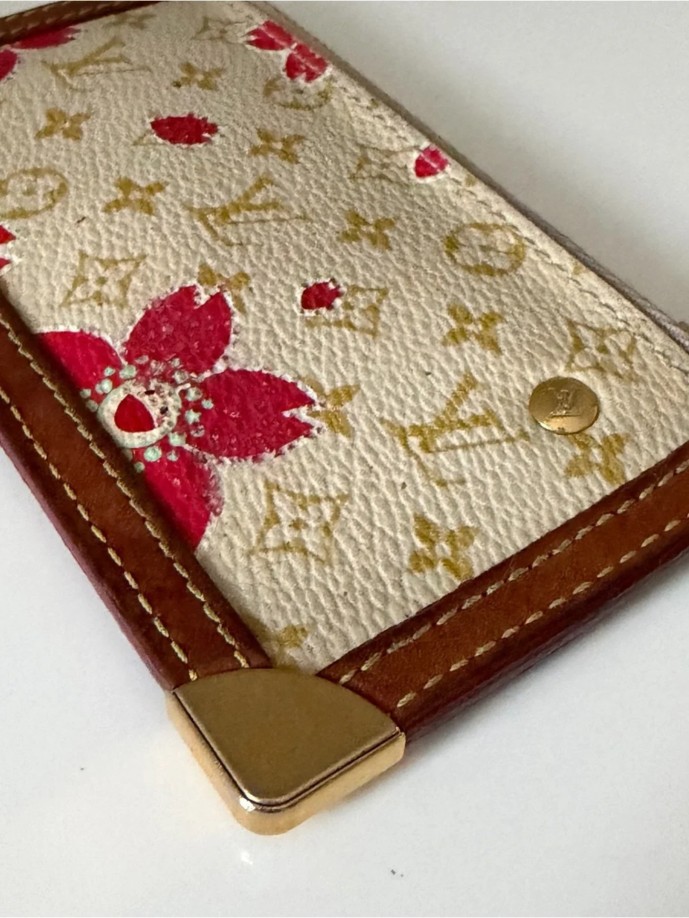 Louis Vuitton Murakami Cherry Blossom Coin Pouch / Key Pouch – Collector Piece